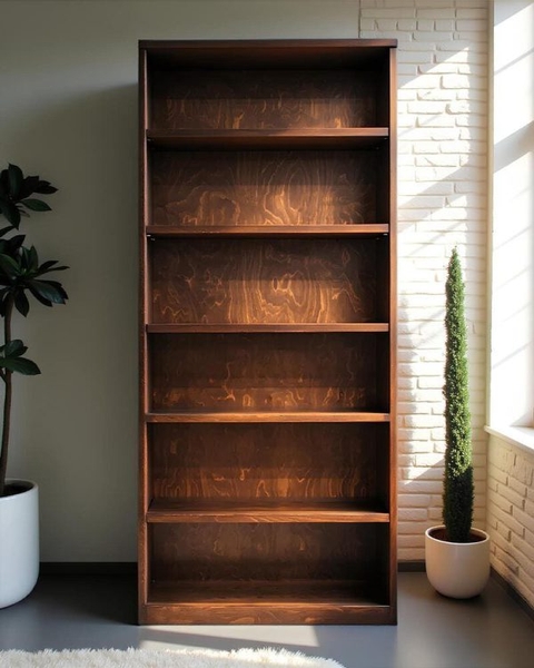 image of 85 bookcase without door