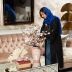 تصویر مبل ال راست گرد LOUIE رنگ صورتی 640645