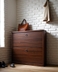 image of 80 shoe cabinet 2 doors