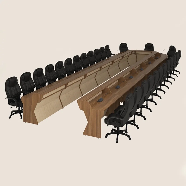 تصویر میز کنفرانس کاوه کد D 625