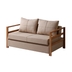 image of Aramis Double Sofa Bed With Armrests