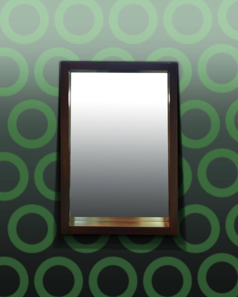 image of Look Walnut mirror
