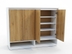 image of Four Door Shoe Rack