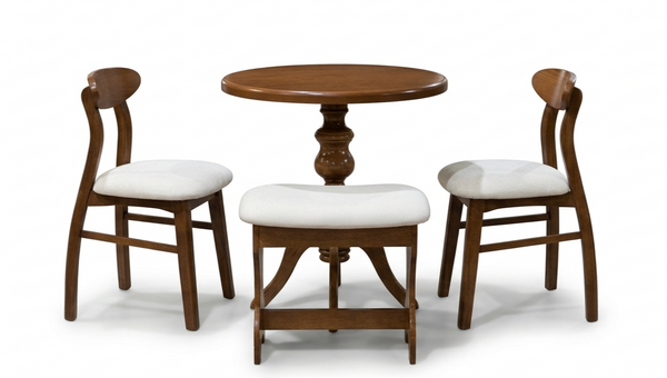 image of Vase Round Dining Set fro 3