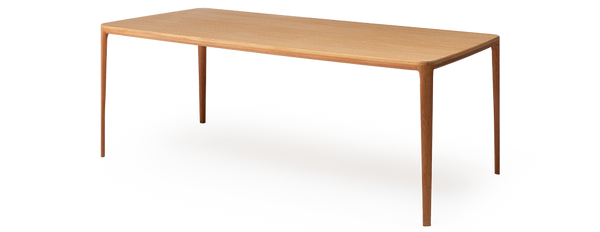 image of Maroon dining table for 8
