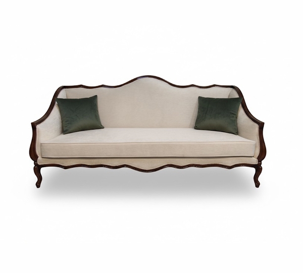 تصویر کاناپه سه نفره کویین فرانسوی تصویر کاناپه سه نفره کویین فرانسوی