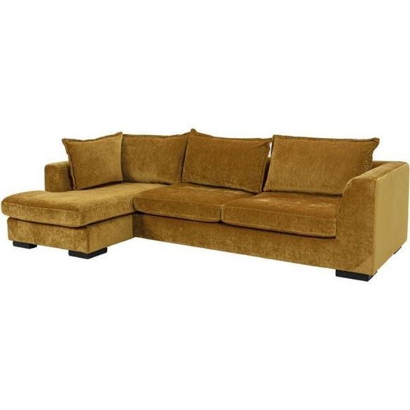 another image of EL PASO sofa 2.5 + chaise lounge Left yellow 667791