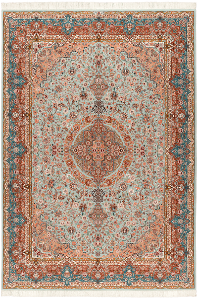 image of Isfahan Rug Code 421665 image of Isfahan Rug Code 421665