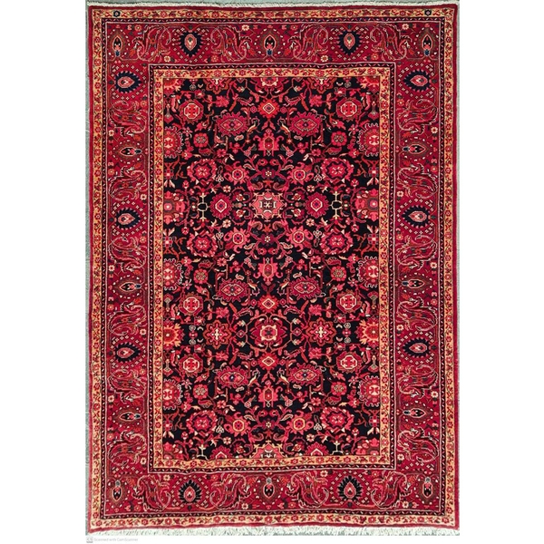 تصویر فرش کسب ننج ملایر زمینه مشکی تصویر فرش کسب ننج ملایر زمینه مشکی