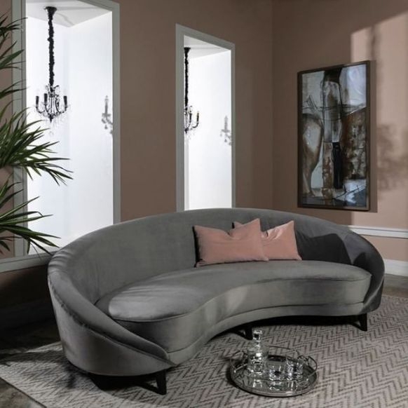 image of VIK sofa 3.5 silver 634387