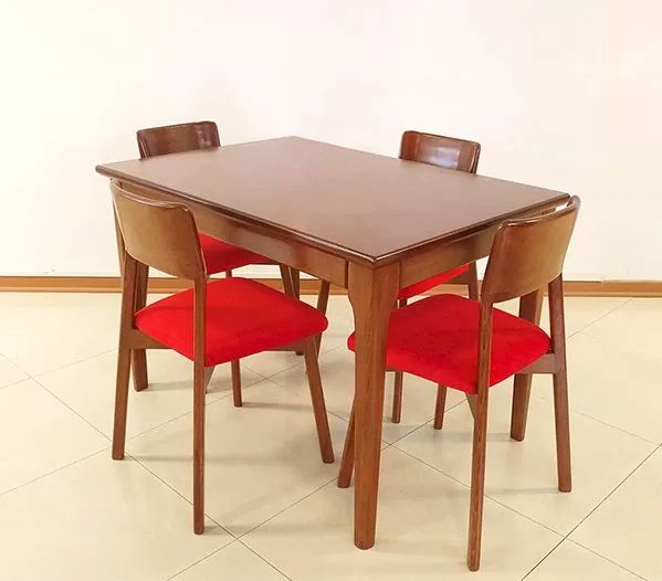 image of Sezar Dining Set 4 Seater