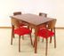 image of Sezar Dining Set 4 Seater