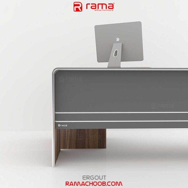 تصویر میز کارمندی ارگوت ال دار