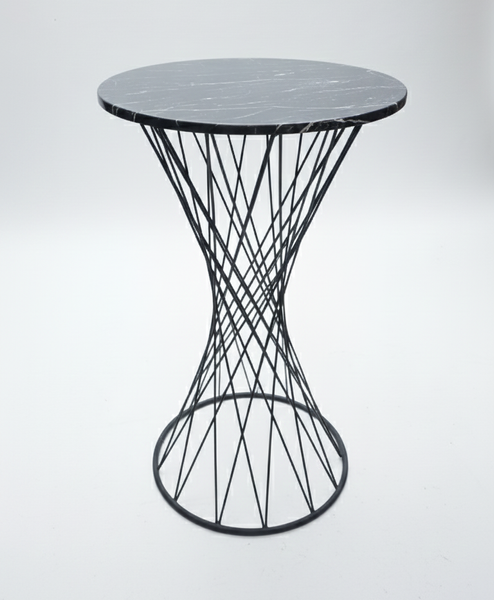 تصویر میز برتونیا گرد بلند