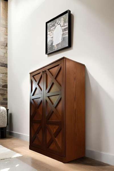 image of Cross shoe cabinet