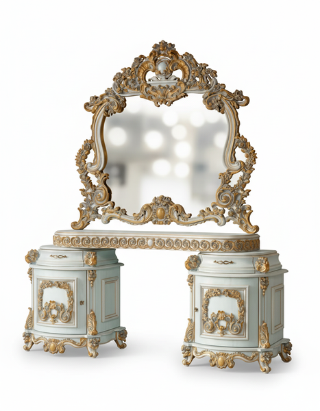 تصویر میز آرایش لوکس ملکه