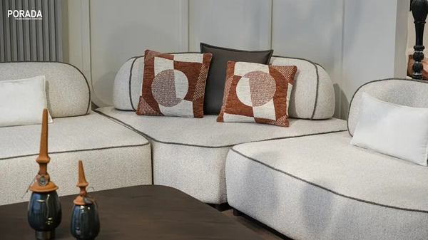 image of Luxury L-Shaped Sofa