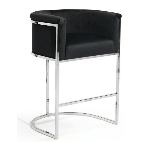 image of Silver Doren Bar Chair