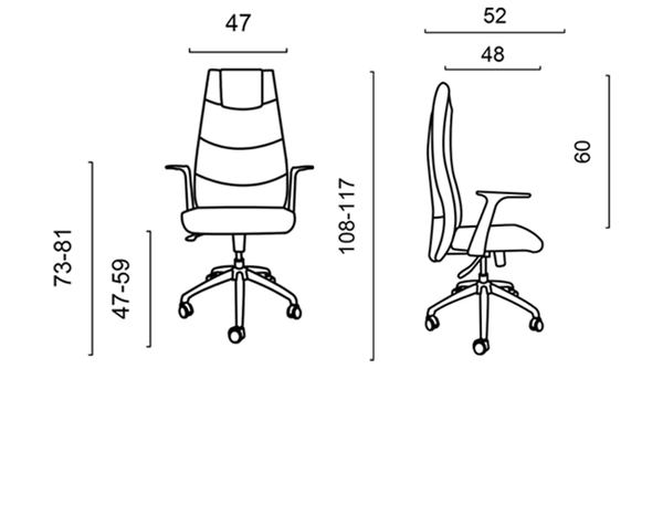 تصویر صندلی مدیریتی زیما