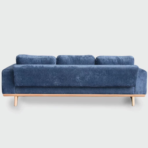 image of Orlando Blue 3seats Sofa