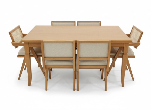 تصویر ست ناهارخوری مدل حصیری