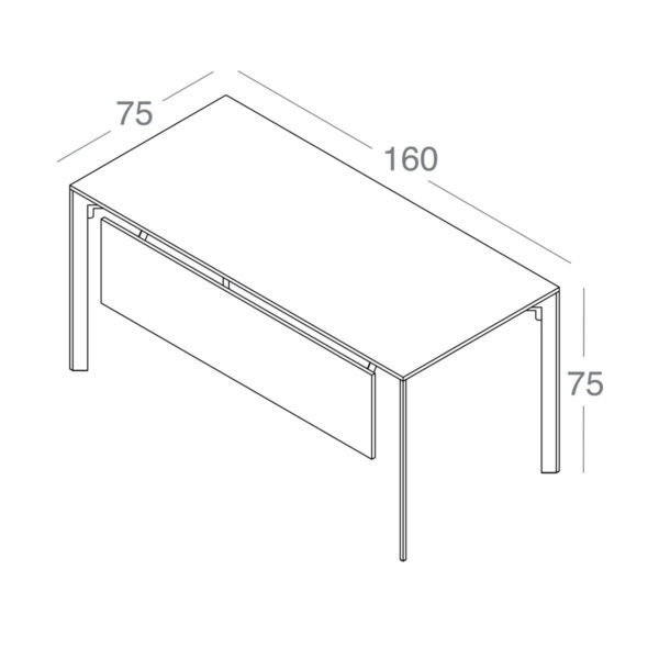 تصویر میز کارشناسی Petra مدل E