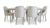 image of Vincenzo 6 seater Dining Set 