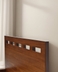 image of Concept Walnut 120 single bed