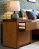 image of Concept Walnut bed side drawer