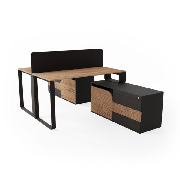 تصویر میز کارگروهی ۲ نفره Medusa مدل WL2 تصویر میز کارگروهی ۲ نفره Medusa مدل WL2