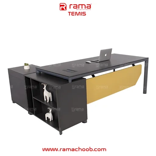تصویر میز مدیریتی تمیس ال متحرک