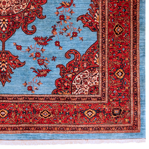 image of  Qashqai Handwoven Carpet Code 70156