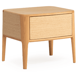image of Maroon Bedside Table image of Maroon Bedside Table