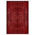 تصویر فرش بافت افغان کرک قرمز