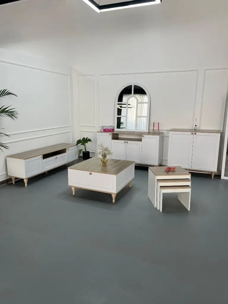 image of Leo Neoclassic Console and Mirror