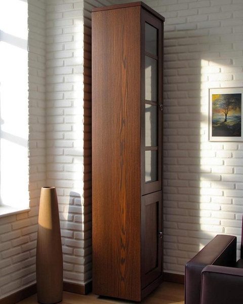 image of 45 bookcase with doors