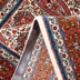 تصویر قالی سنندج 40 رج قواره قالیچه شناسه اثر 421796