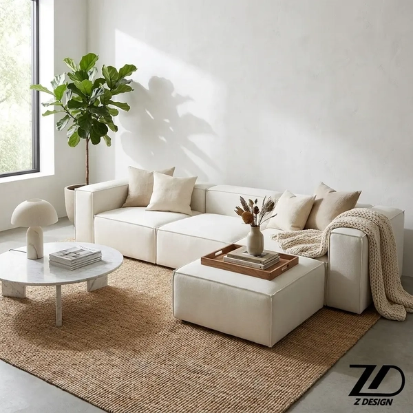 تصویر مبل راحتی پازلی مینیمال نیلماه