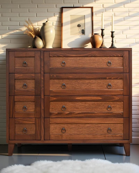 image of Next Walnut 8 drawer