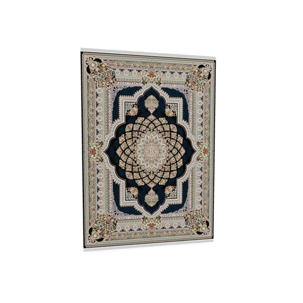 image of Lux Rug-Navy Blue