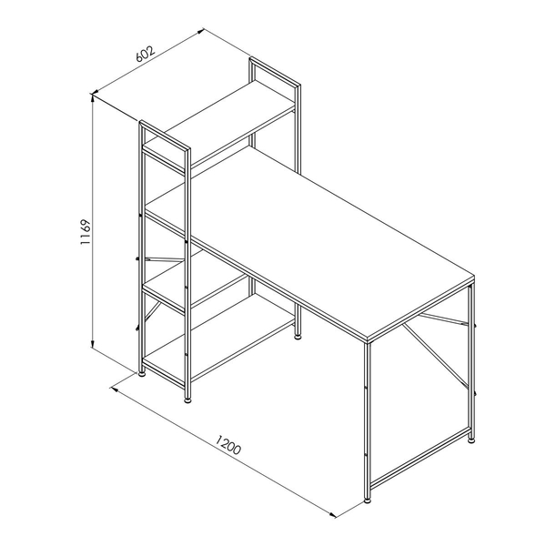 image of Barooj W2372 desk