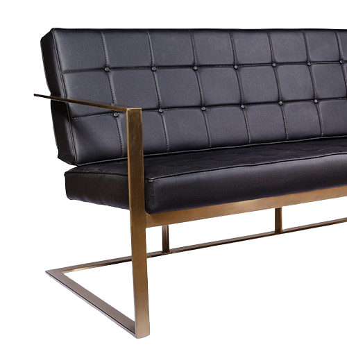 تصویر مبل اداری کلاسیک دو نفره هرمس S70GN2