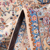 تصویر قالی چادگان 40 رج قواره پرده ای شناسه اثر 421934