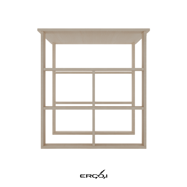 تصویر میز تحریر کمجا مدل کتابخانه دار