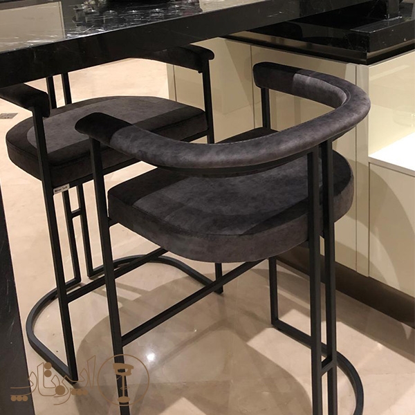 image of Black Normandy Bar Chair