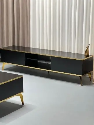 image of Golden TV Stand