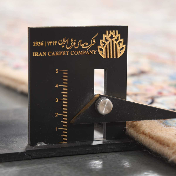 تصویر قالی چادگان 45 رج قواره پرده ای شناسه اثر 4-27032