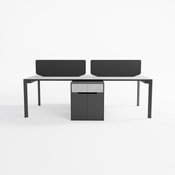 تصویر میز کارگروهی ۴ نفره Petra مدل WF4