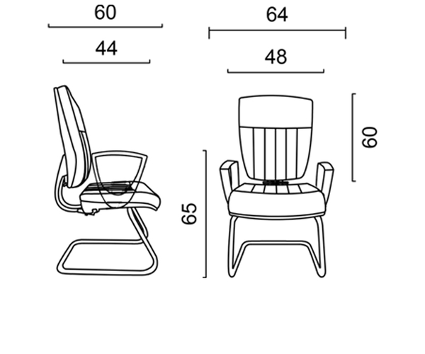 تصویر صندلی کنفرانسی پونته