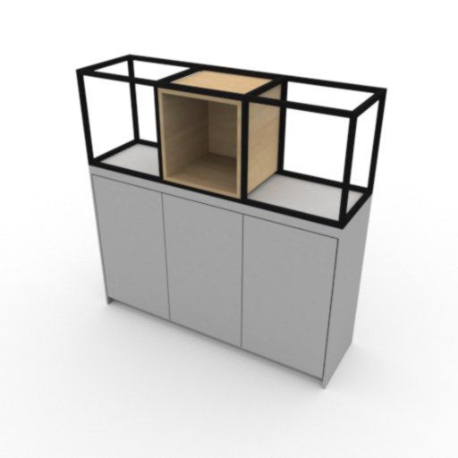 image of Startup office cabinet shelf S33